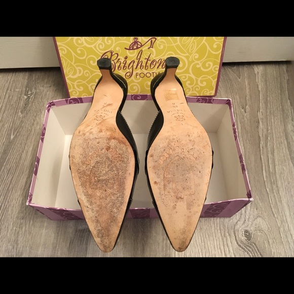 Beautiful Brighton Kitten Heel Mules - Picture 5 of 5